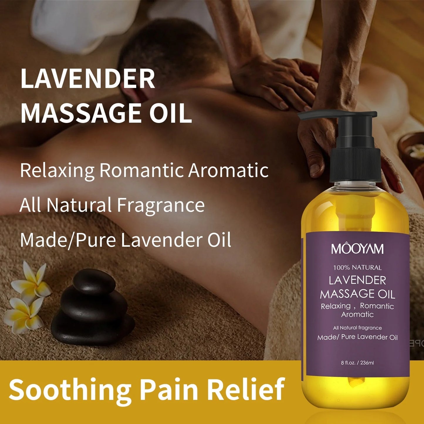 Skin-Soothing Anti-Cellulite Lavender SPA Oil